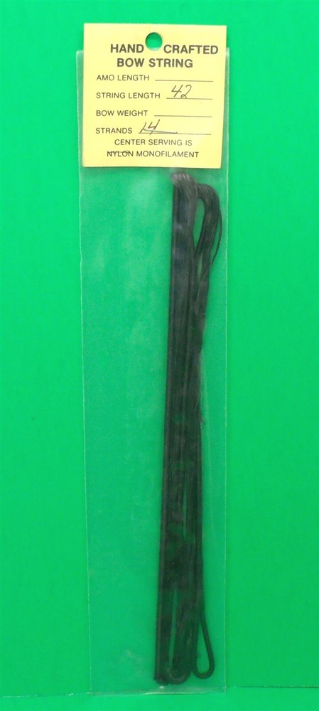 New Bowstrings by Binney Replacement String for Teardrop Cable Bows - 42" 14 str