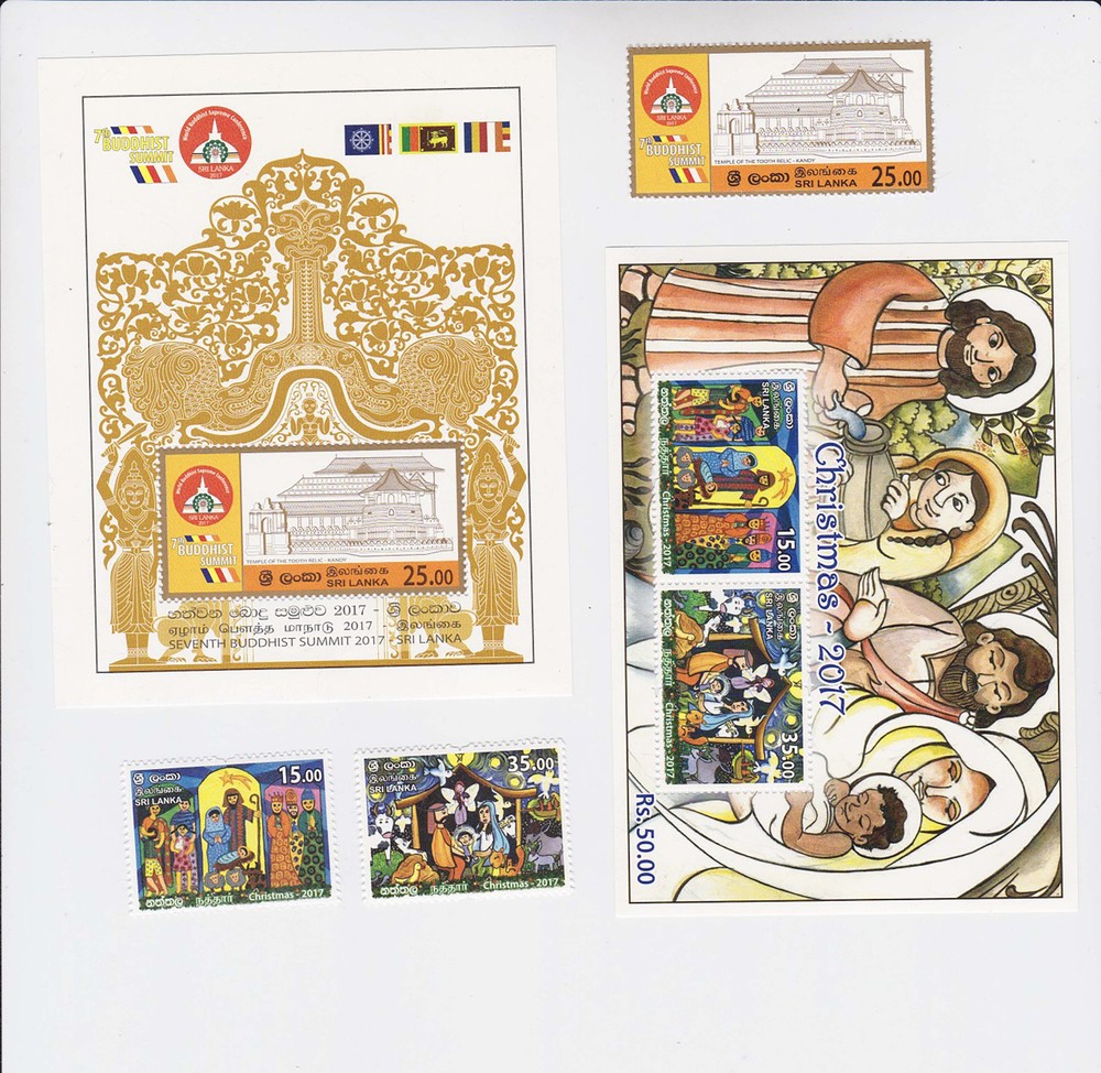 SRI LANKA 2017 two sets MNH       m1645