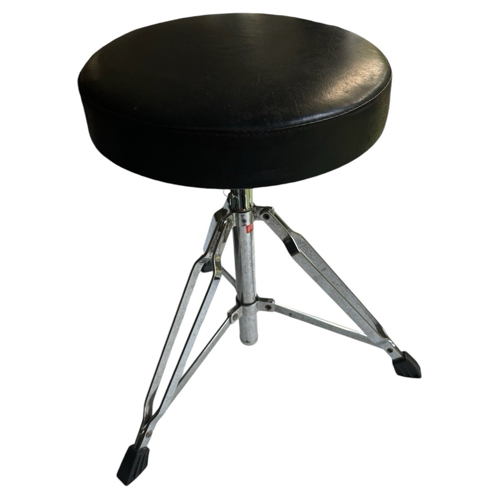 Percussion Plus Collapsible Folding Drum Padded Seat Stool Throne