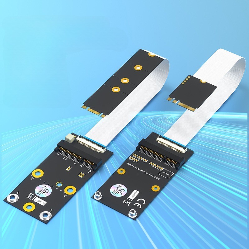 Mini PCI-E to M.2 key B+M extension cable, PCI-E to M.2 key A+E extension cable