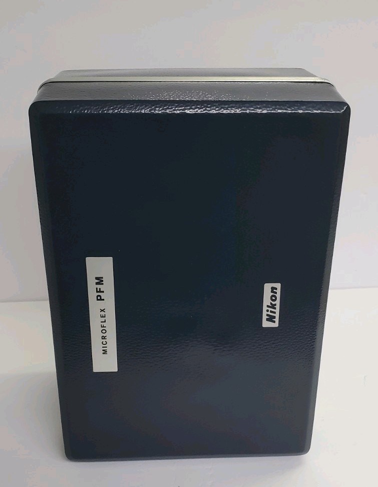 Nikon Microflex PFM Vintage Microscope Attachment and Accessories In Case