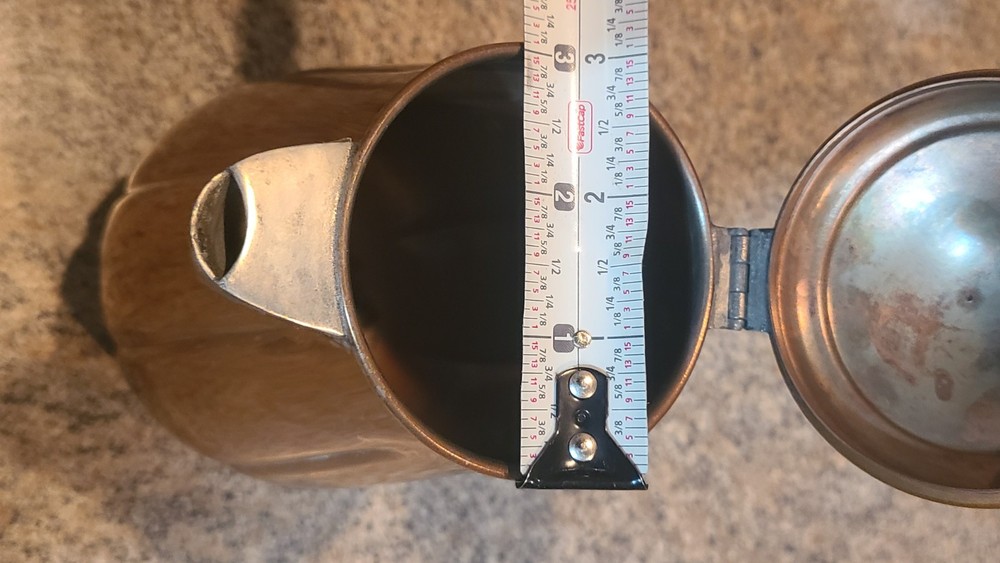 Vintage Silvercraft Tea Pot, (Copper?)