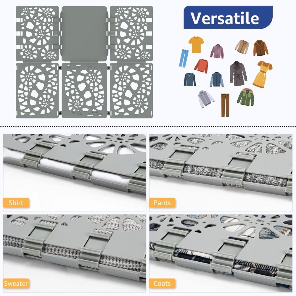 Shirt Folding Board V2 Shirt Folder Board Durable Plastic Clothes Folding Board