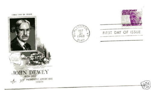 1291 John Dewey, ArtCraft, FDC