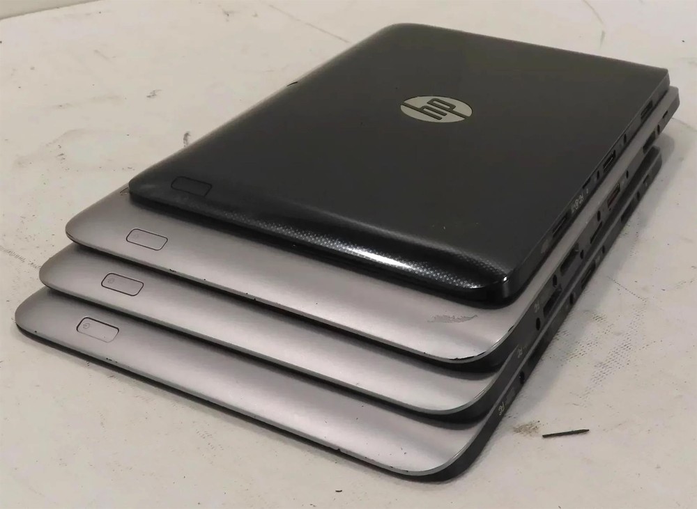 Lot 4 Mix HP Model Brand Startup Tablets