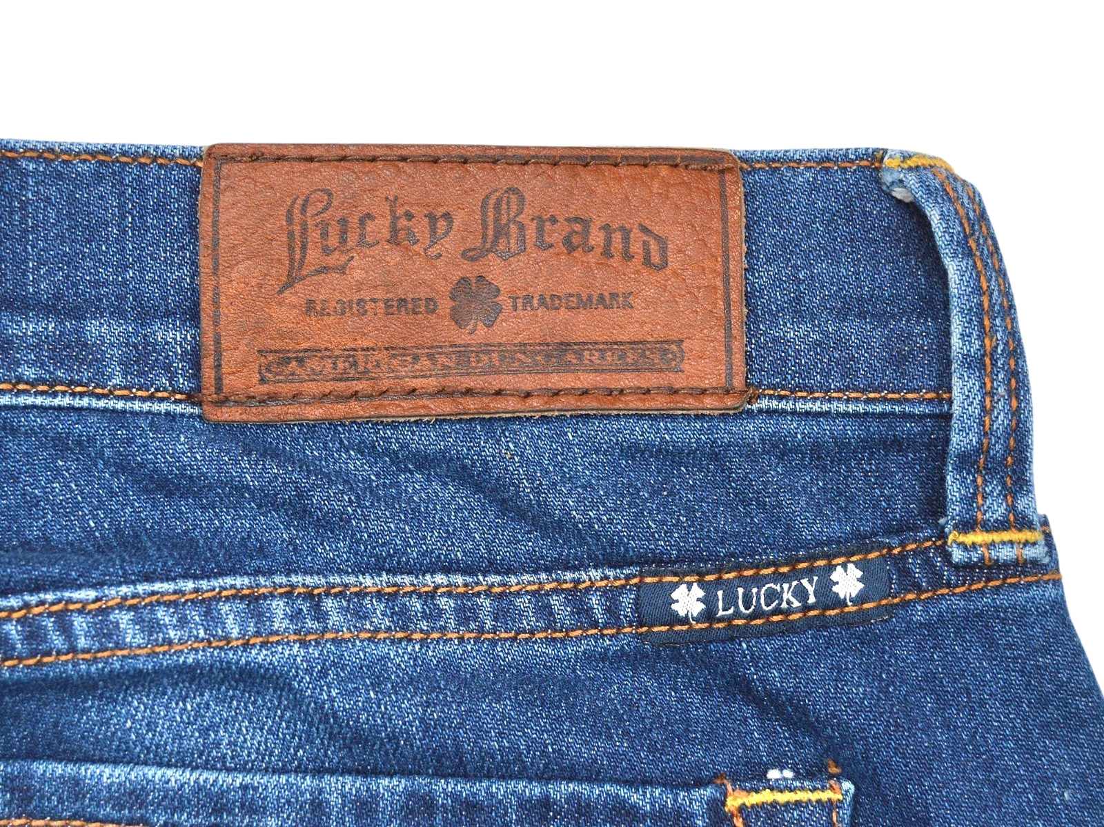 Lucky Brand Sofia Boot Jeans Womens 6/28 Low Rise Blue Denim Stretch Medium Wash