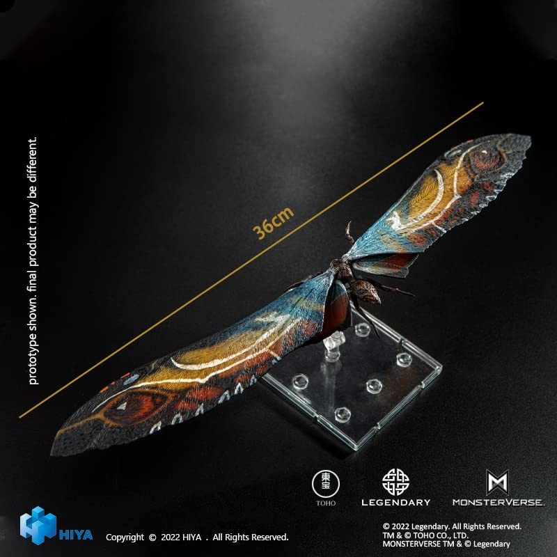 Godzilla: King of Monsters – Mothra Exquisite Basic Action Figure Multicolor