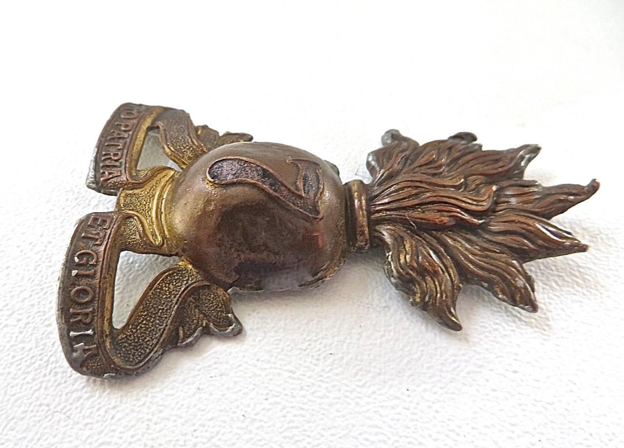 Civil War Union Army NY National Guard 7th Excelsior Brigade Shako Badge