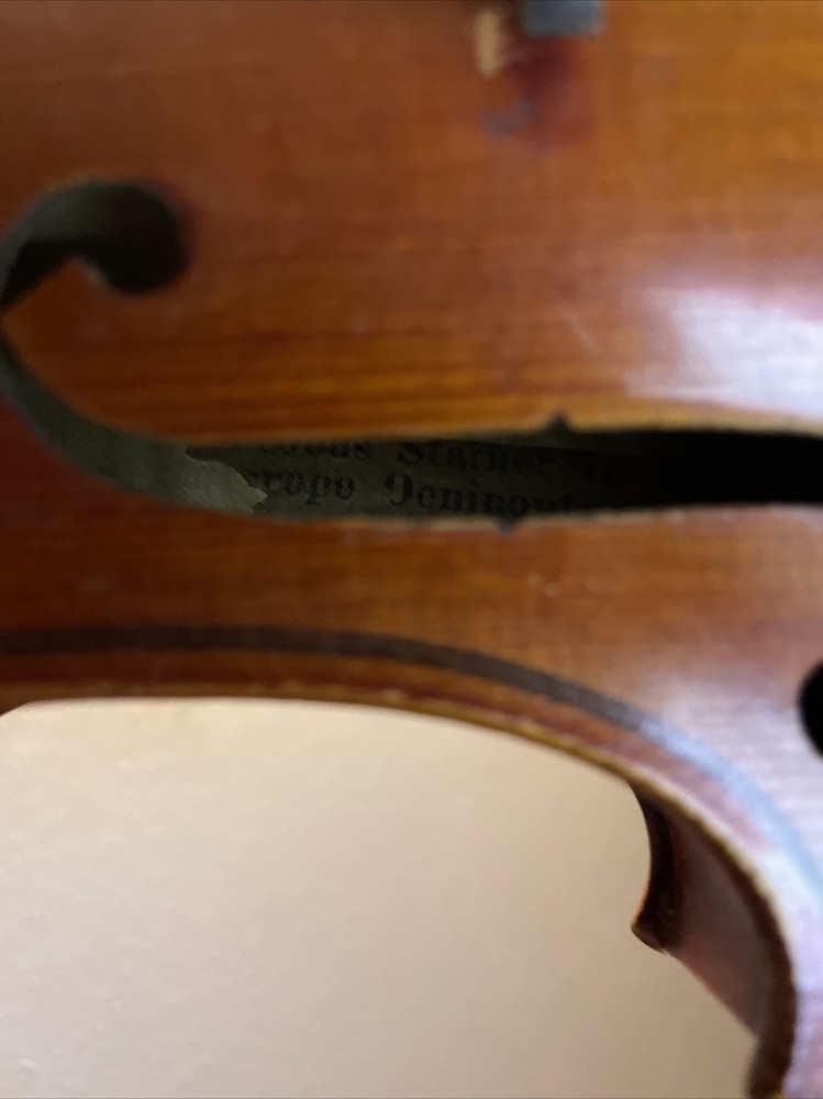 Antique Jacobus Stainer Violin / German