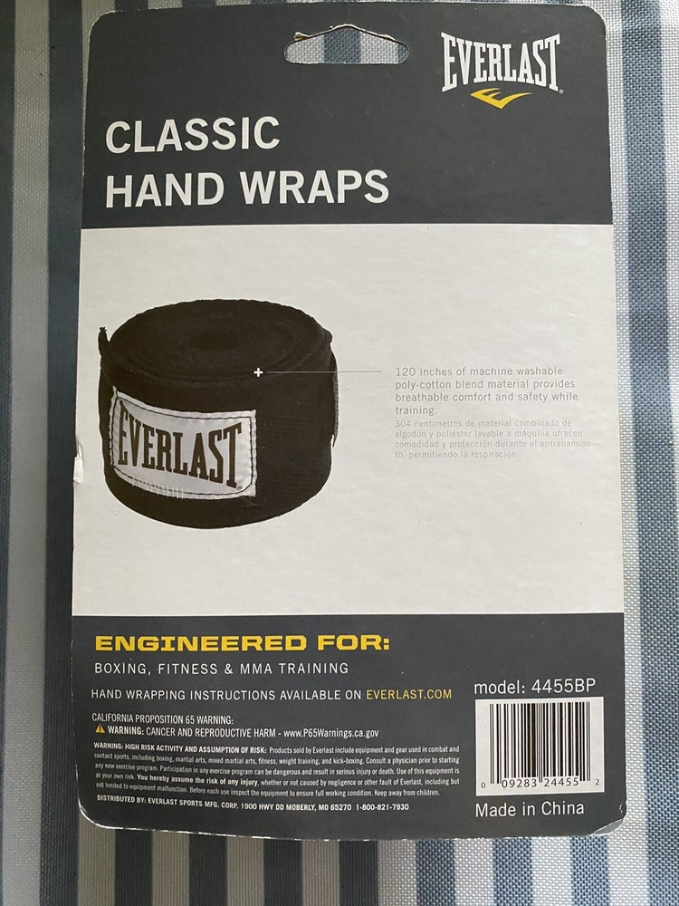 everlast classic hand wraps