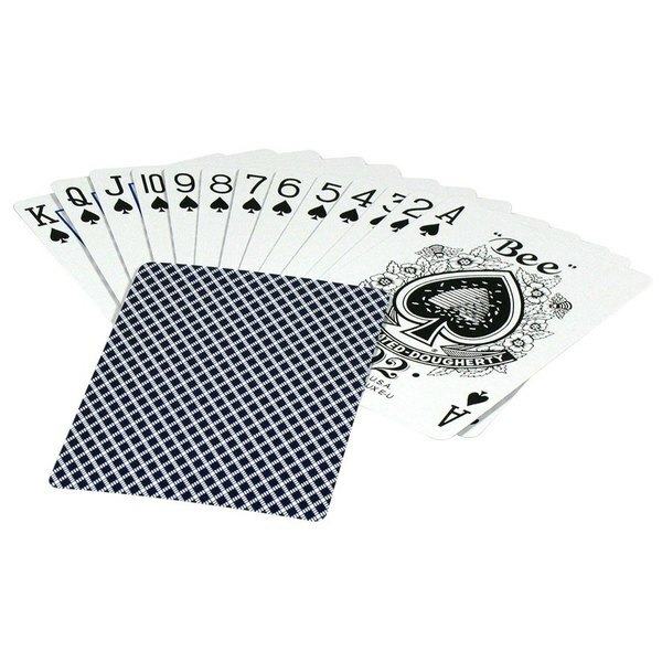 "Bee" Diamond® Back - Standard Index Playing Cards, Single Deck (Blue), *NEW*
