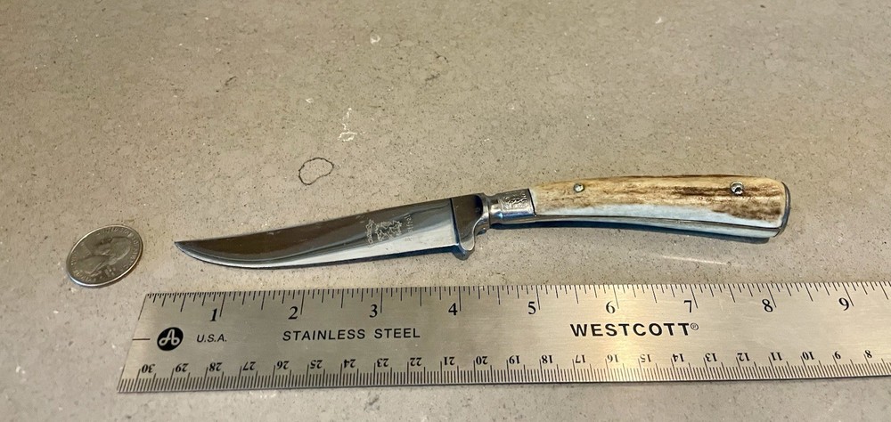 Antique Knife. Stamped: Rostfreil.