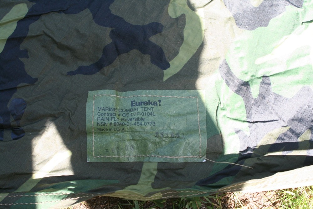 Eureka USMC Combat Tent