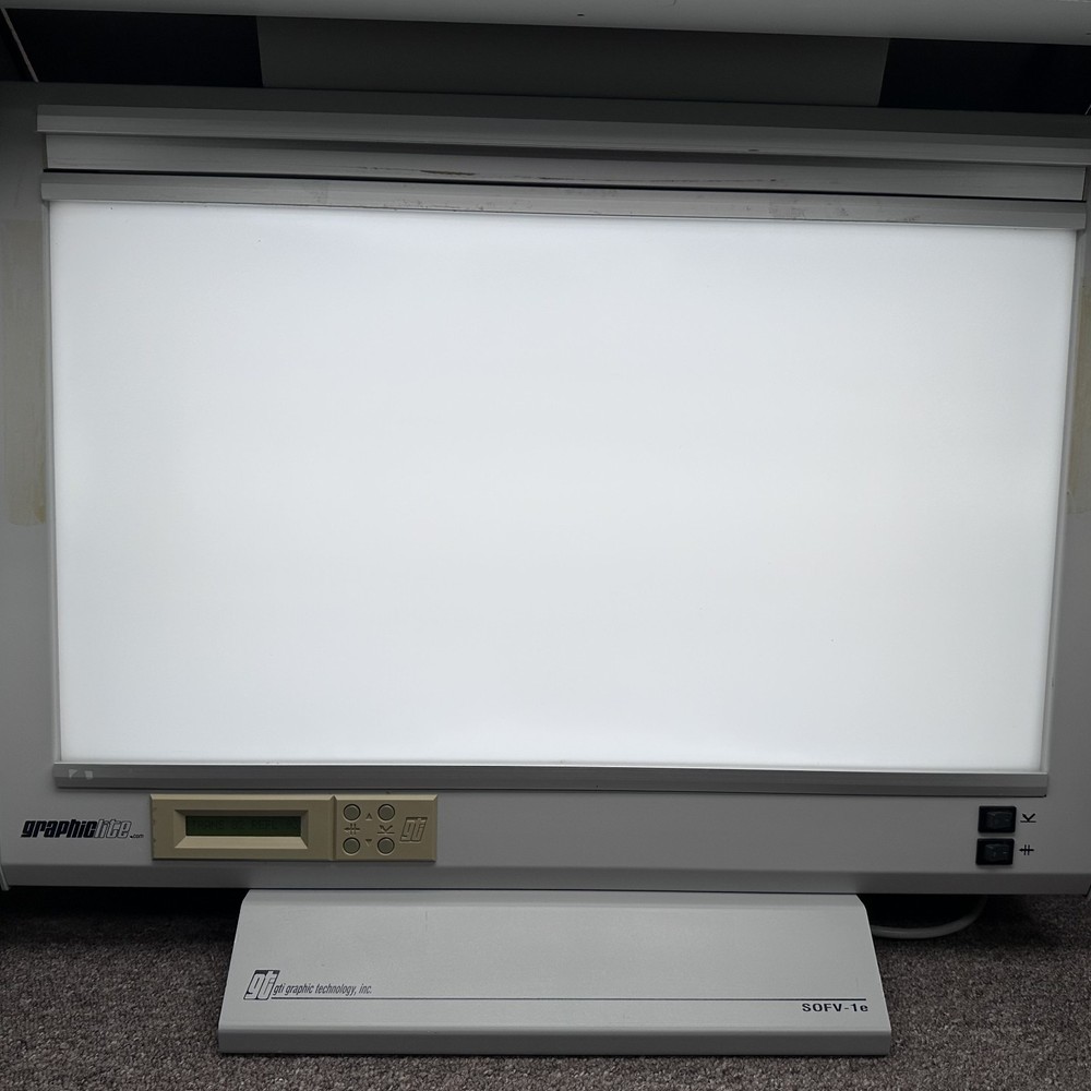 GTI Soft-View SOFV-1e Graphiclite D5000 Transmission/ Reflection Print Viewing