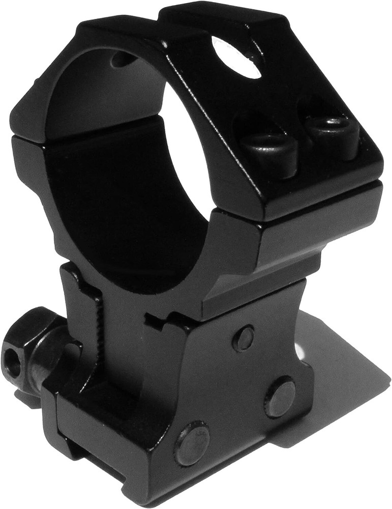 2Pcs 1"/30mm Adjustable Height Scope Ring Mount for 11mm Rail Dovetail Riser