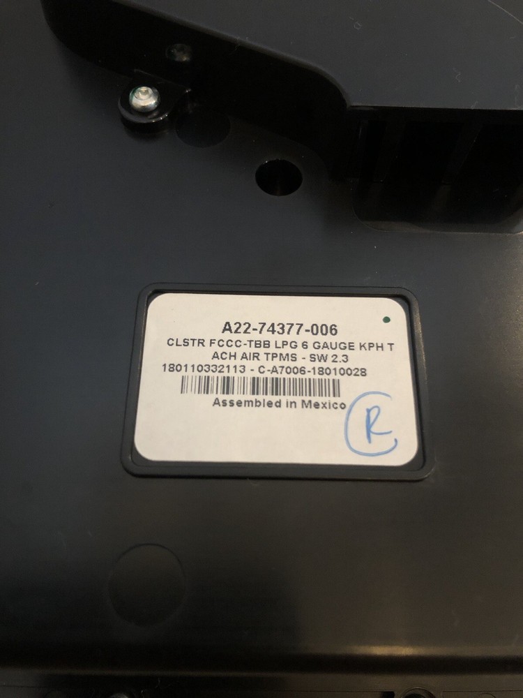 Freightliner Cluster A22-74377-006
