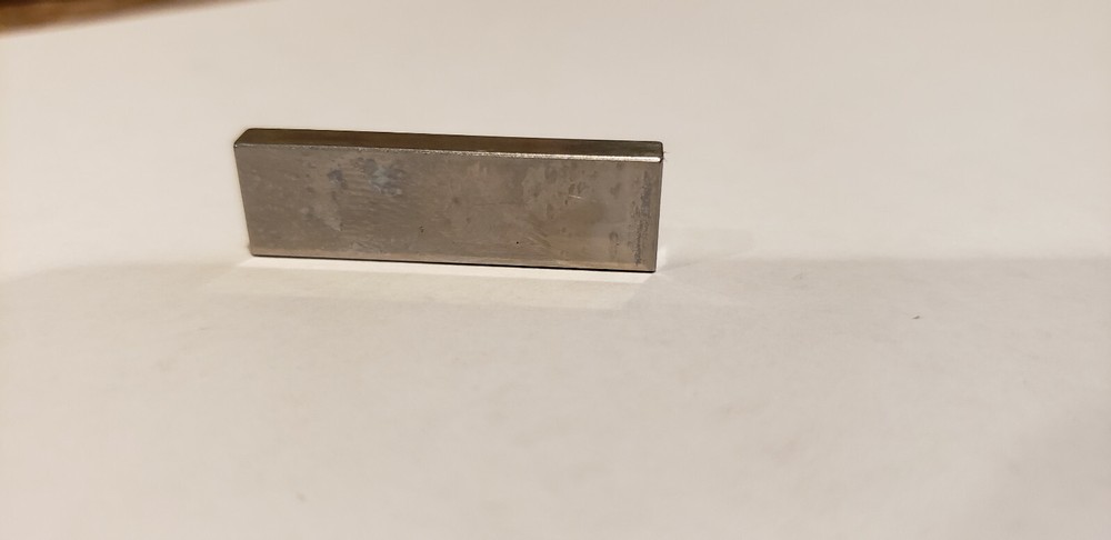 .134" CEJ Rectangular Steel Gage Gauge Block, Grade B