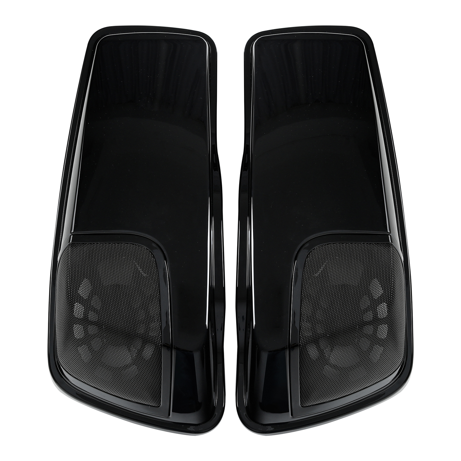 Saddlebag Lids Speaker Cutouts Fit For Harley Touring Road King Glide 2014-2024