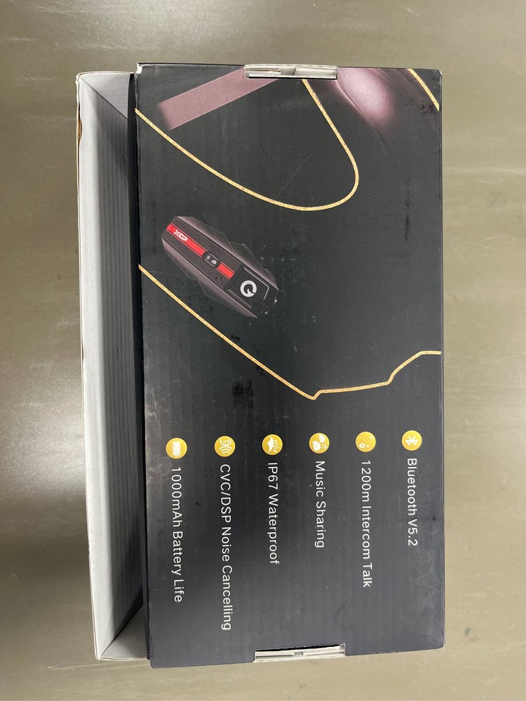 Motorcycle Helmet Bluetooth Headset Intercom Communication Systems, 2 Riders Mus