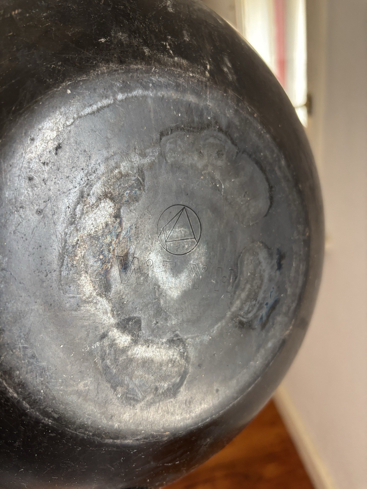 Hand Forged Carbon Steel 12” Flat Bottom Wok WEYH Gan Shan Single Handle USA