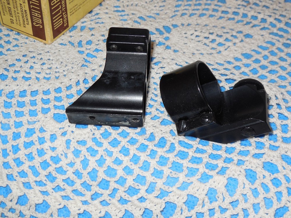 Weaver Rail Mount Bracket Holder & William Sight Thru Mount Lot