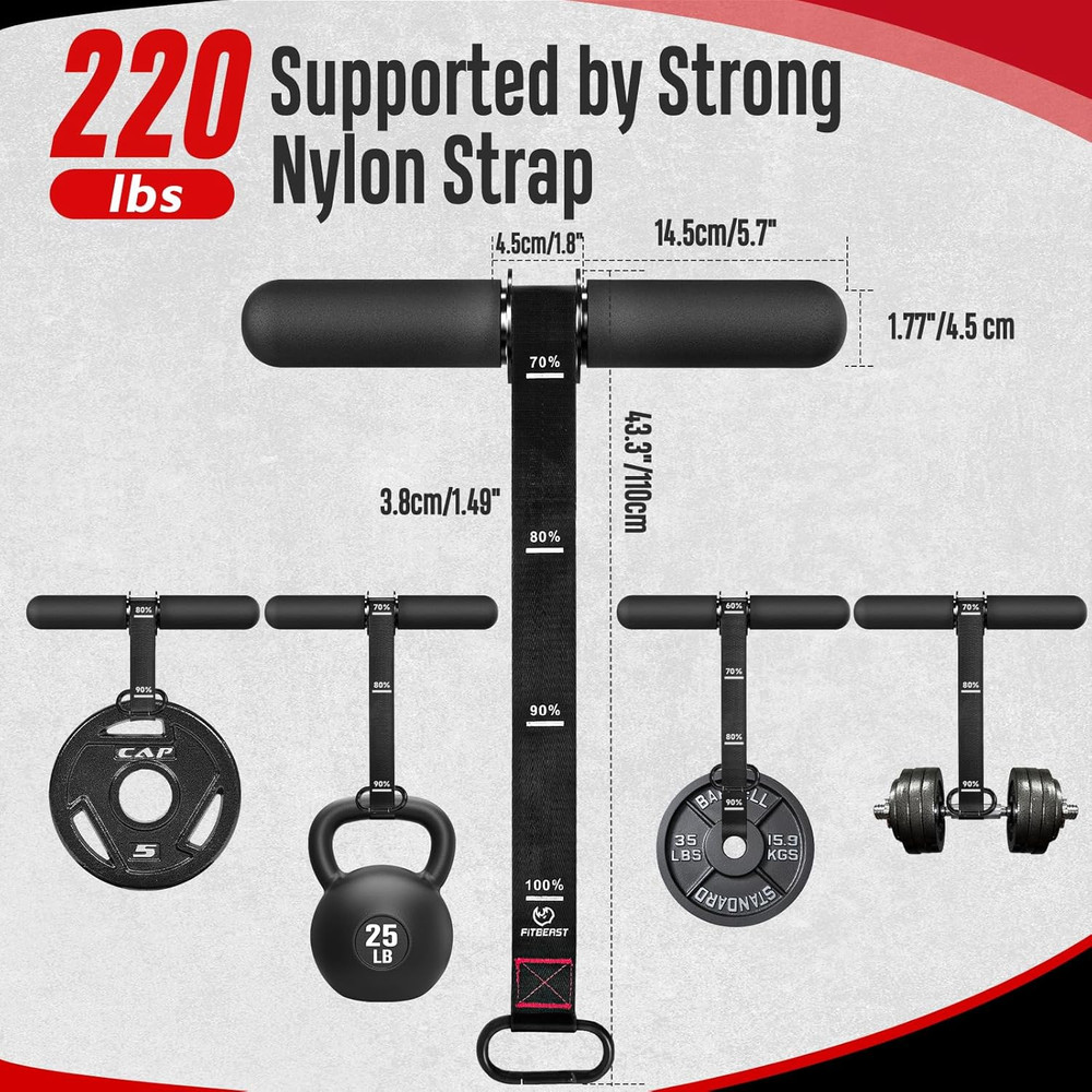 Forearm Strengthener & Forearm Exerciser, Wrist Roller with Thicker Handle, Fore