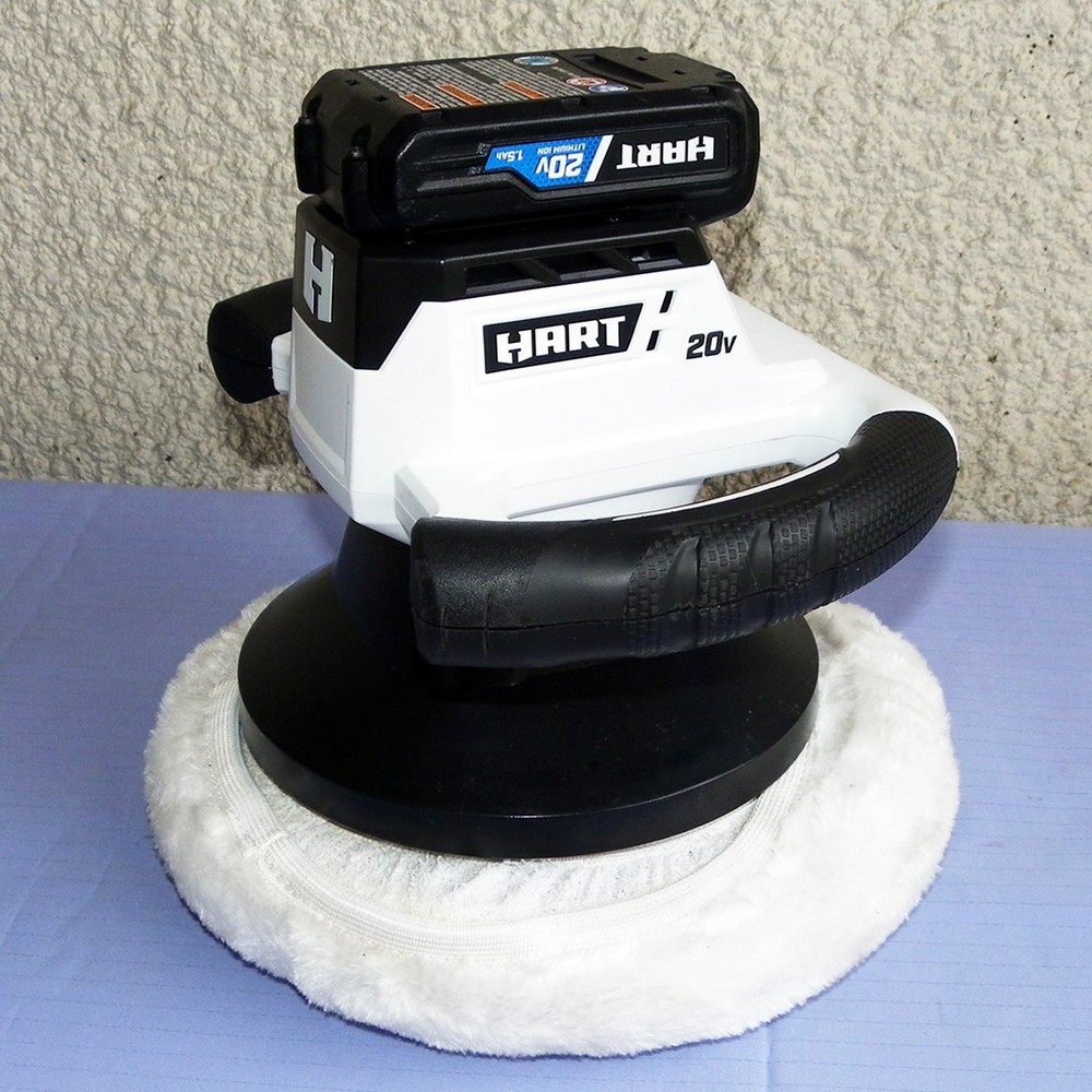 HART HPBF01 20V CORDLESS 10" RANDOM ORBIT BUFFER ONE BATTERY