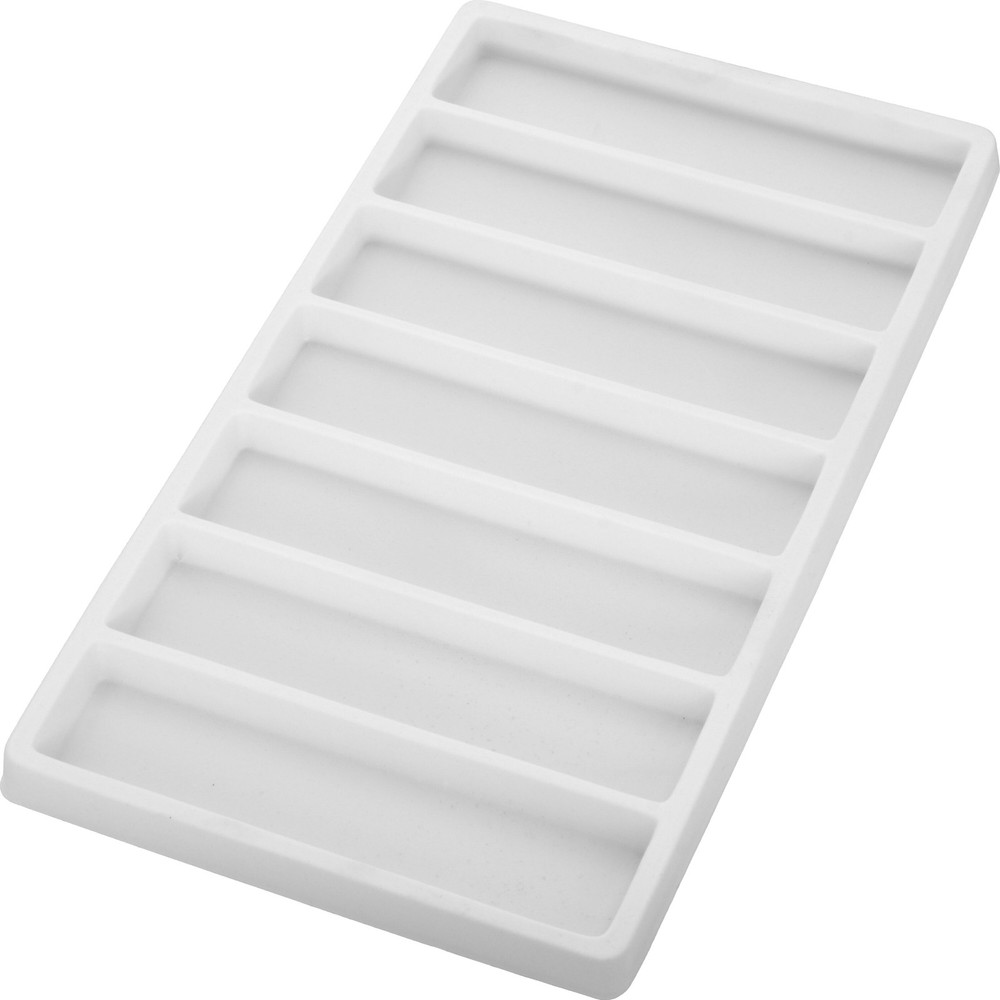 5 White 7 Compartment Bracelet Display Tray Inserts