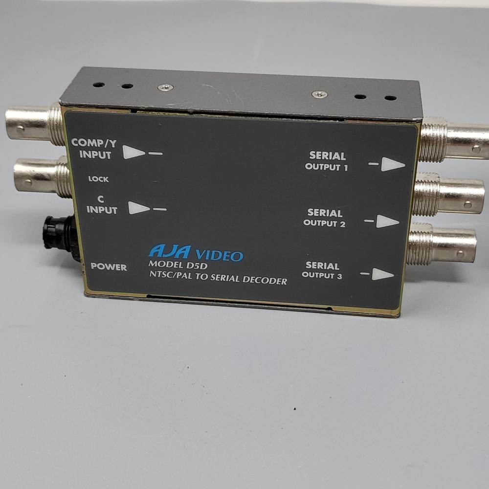 AJA D5CE Encoder + D5D Decoder SDI Composite Video Converter Lot