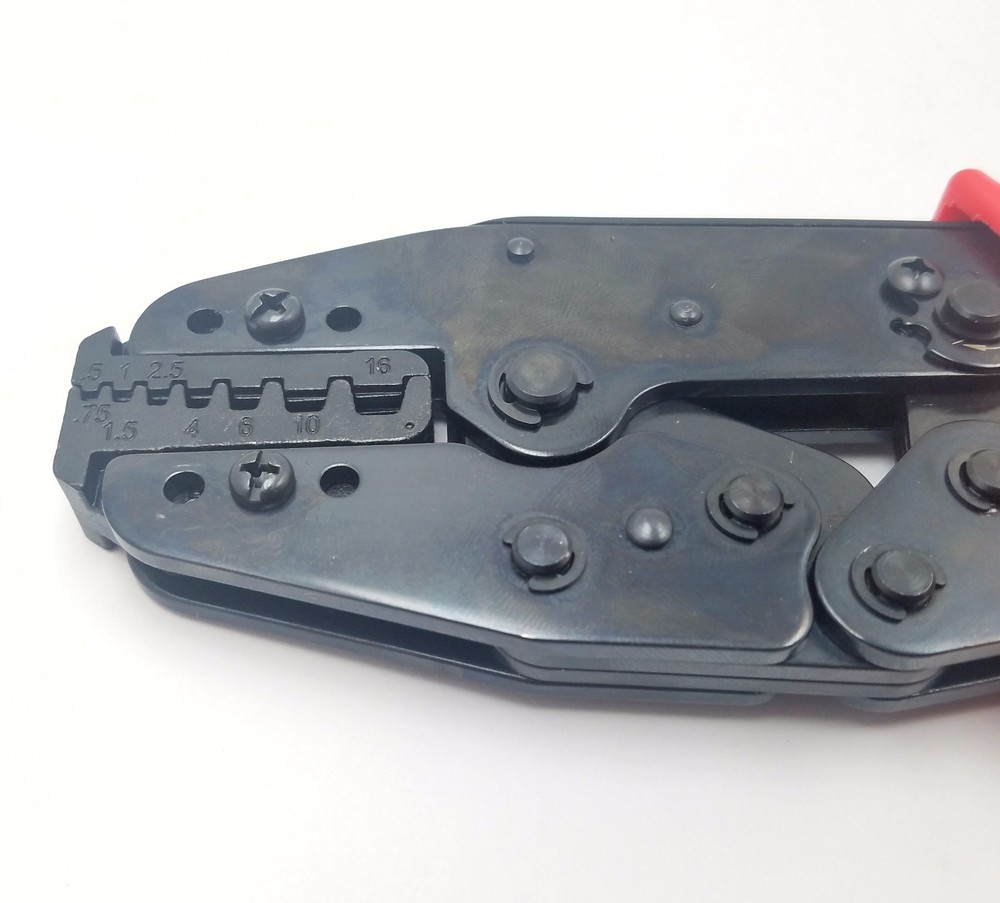 Ratchet Crimp Tool+Interchange Dies Non-insulated Terminal