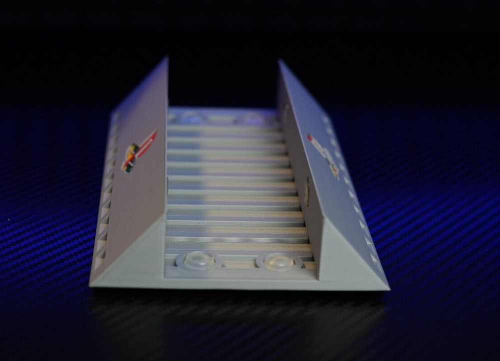 PlayStation 4 Pro Vertical Stand Classic Gray, 3d print.