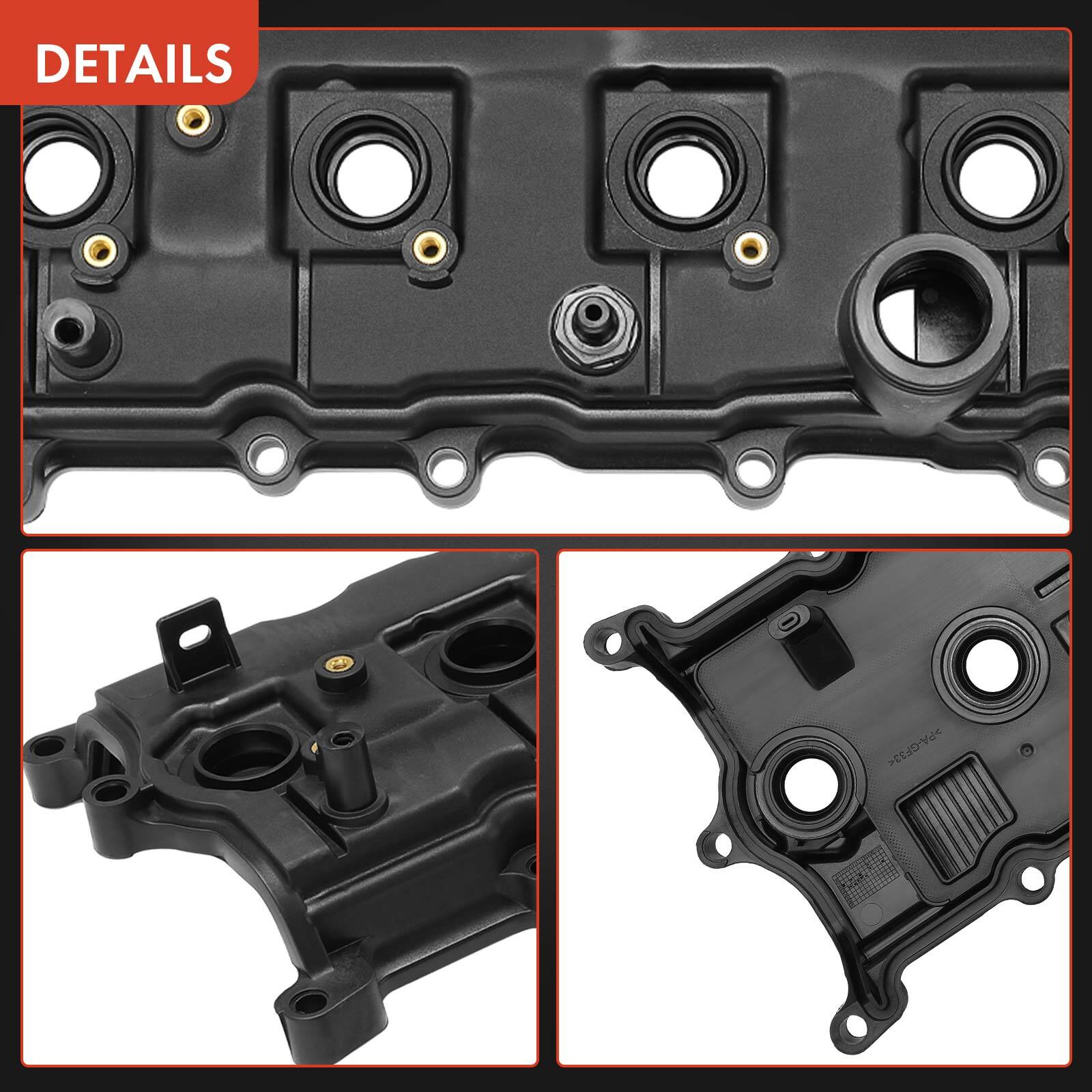 Engine Valve Cover with Gasket for Nissan Altima 2007-2013 Sentra Rogue L4 2.5L