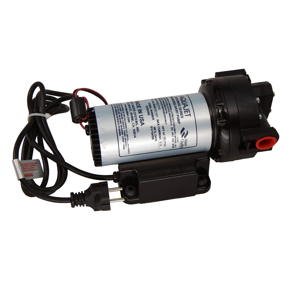 Aquatec 230 Volt Pump for Beverage Stations or Reverse Osmosis Systems