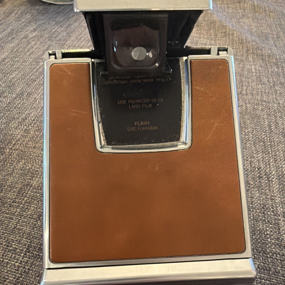 Polaroid SX-70 Brown Leather