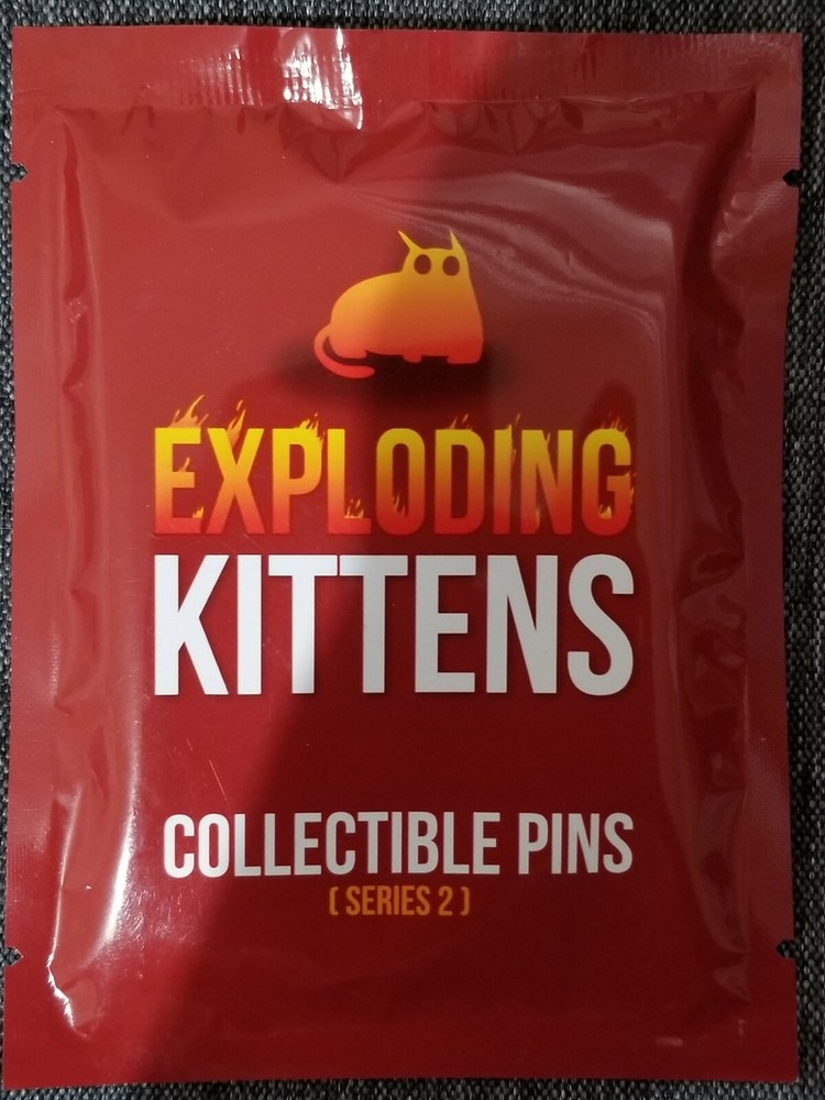 Exploding Kittens pin pack Series 2 Pax West sealed unopened official