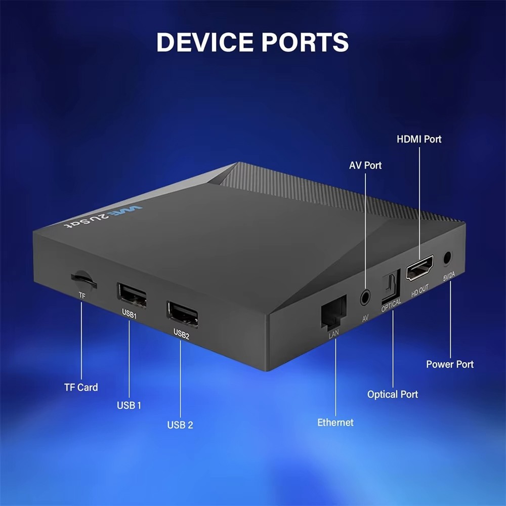 We2USat K3 PRO Android Smart TV Box 2025 Version