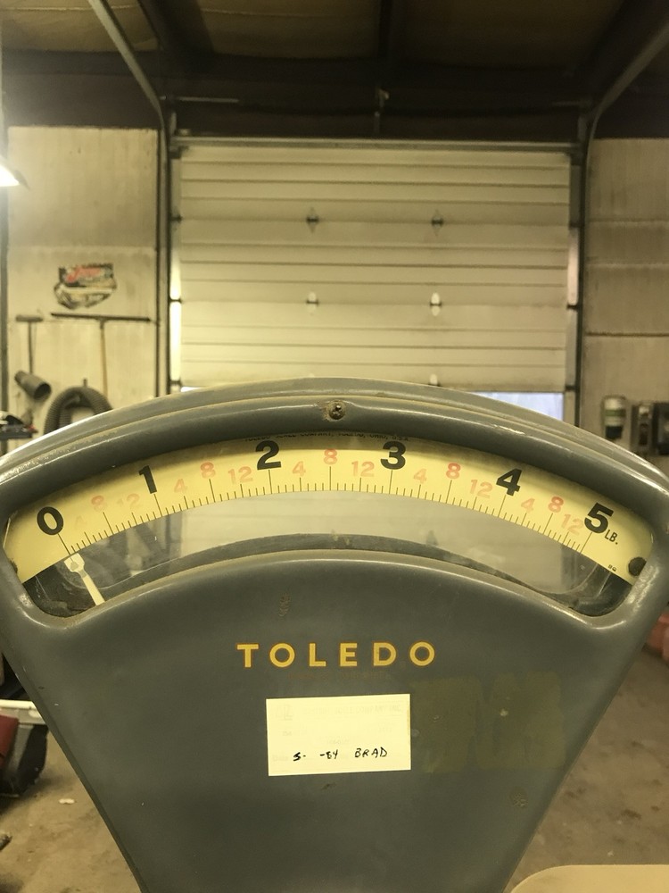 Antique Toledo 5lbs Scale