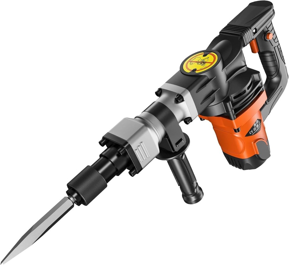 Efficient 1400W Electric Jack Hammer - 2900 BPM, Lightweight & Versatile