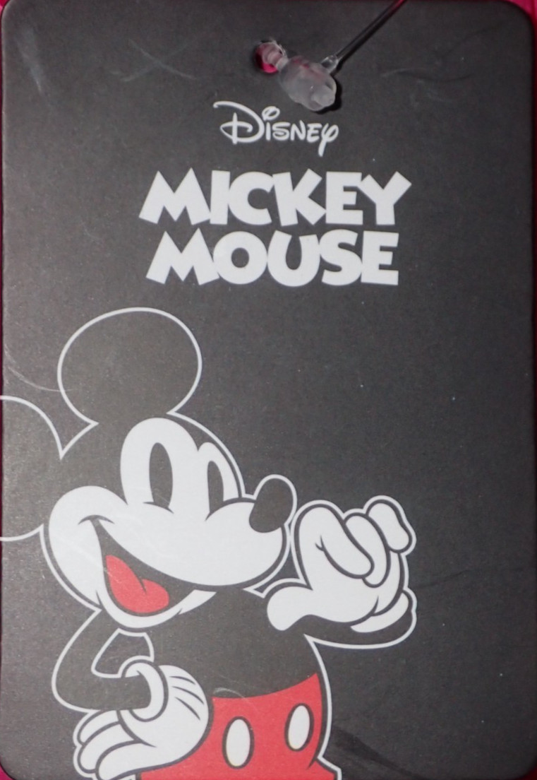 NEW Disney Mickey Mouse Black Quilted Nylon Backpack Purse Bioworld NWT