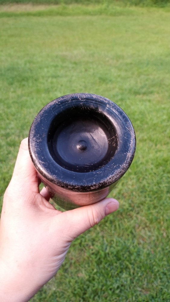 1910’s Amber Hock Wine Bottle