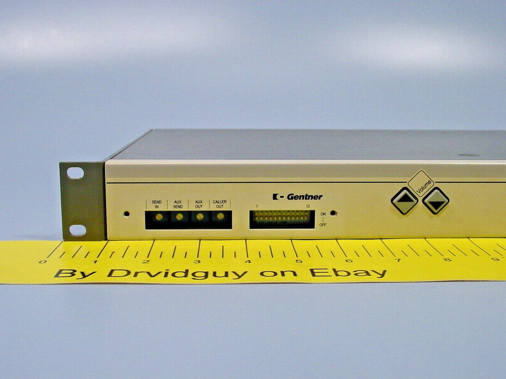 Gentner 910-012-201 Analog Broadcast Phone Line Console Audio Interface; SPH-10