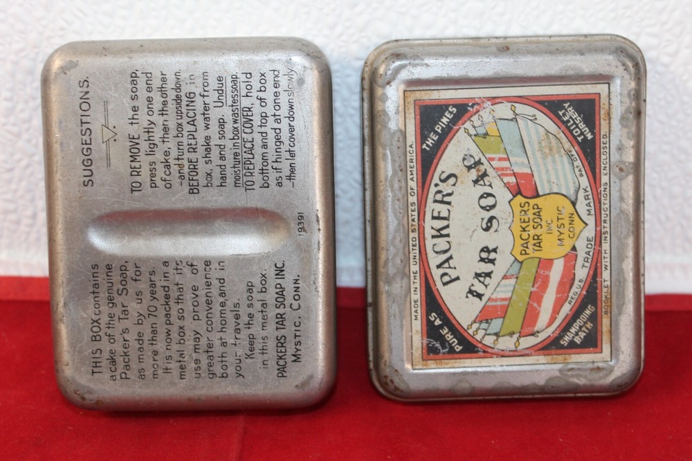 1930 PACKER'S TAR SOAP TIN