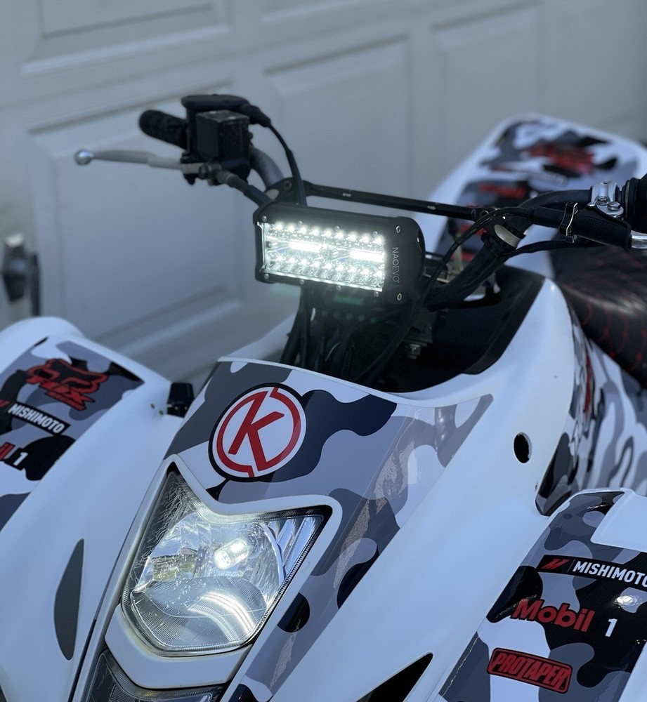 Suzuki LTZ400 Custom Light Bar Dash Mount Kit 2003-2004
