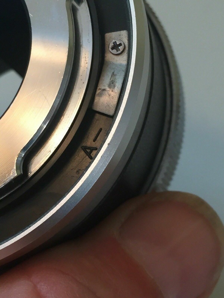 Olympus PM/20 PM-35DA Adapter for Automatic 35mm Camera Back