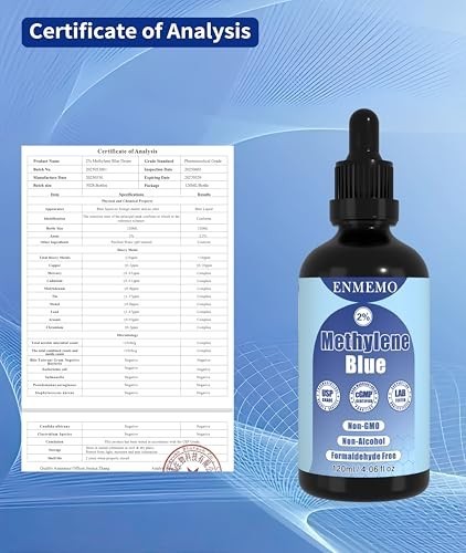Methylene Blue 2% Solution 120mL – Lab & Aquarium Use Only