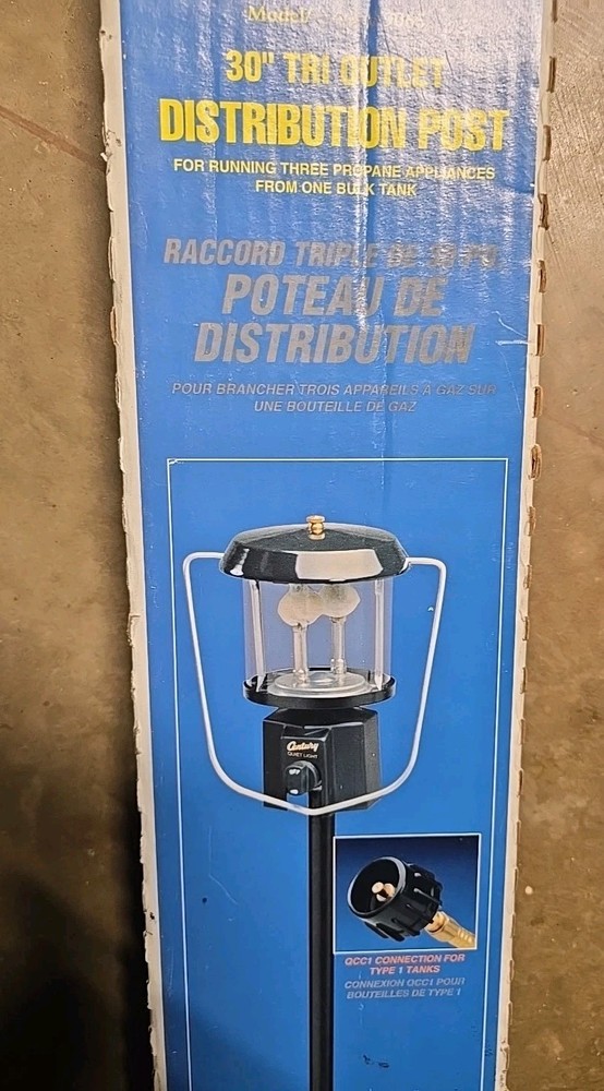 Century Model 9065 30" Tri Outlet Propane Distribution Post