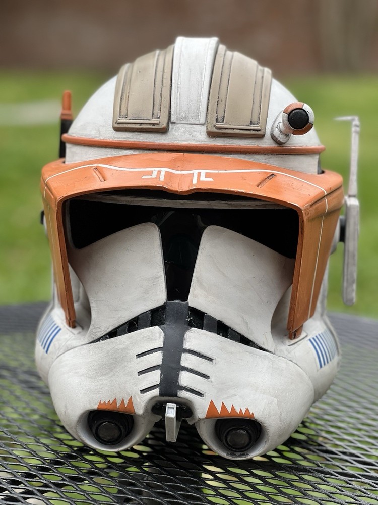 Fully Finished Galactic Armory 3d Printed  Phase 2 Commander Cody Helmet
