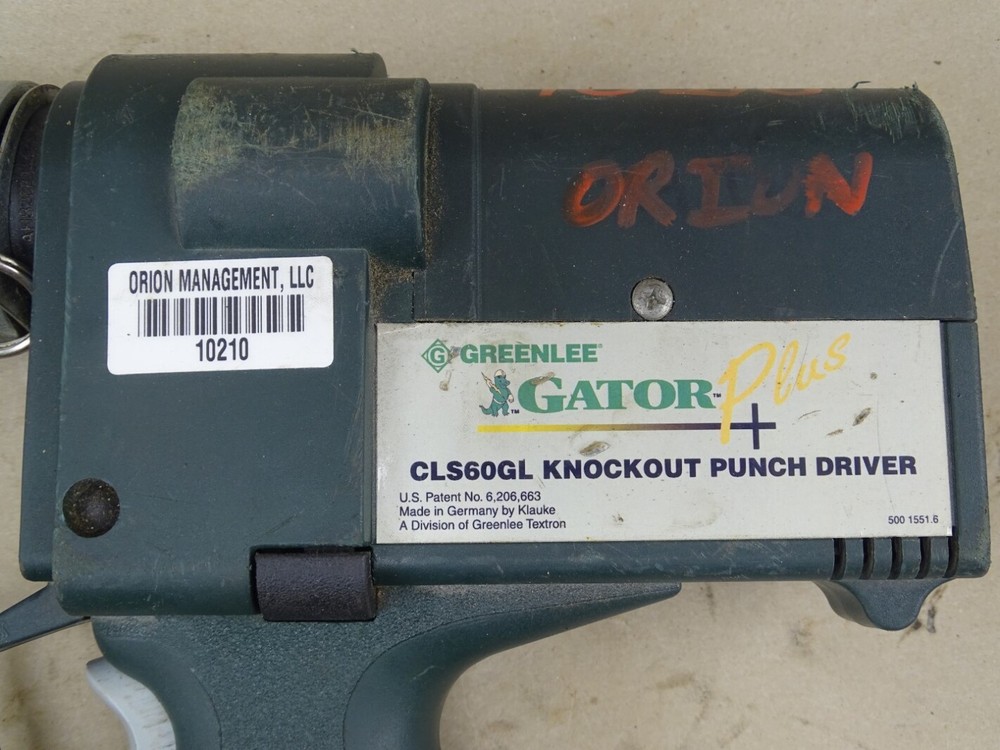 Greenlee Gator Knockout Punch Driver Kit , CLS60GL