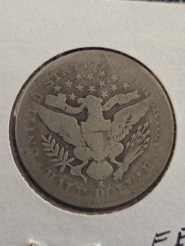 1896 S Barber Half Dollar Key Date