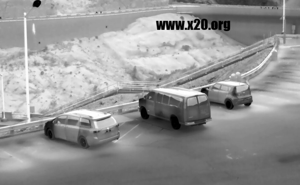 Long range thermal camera HD FLIR PTZ IP stabilized security imaging IR Vision